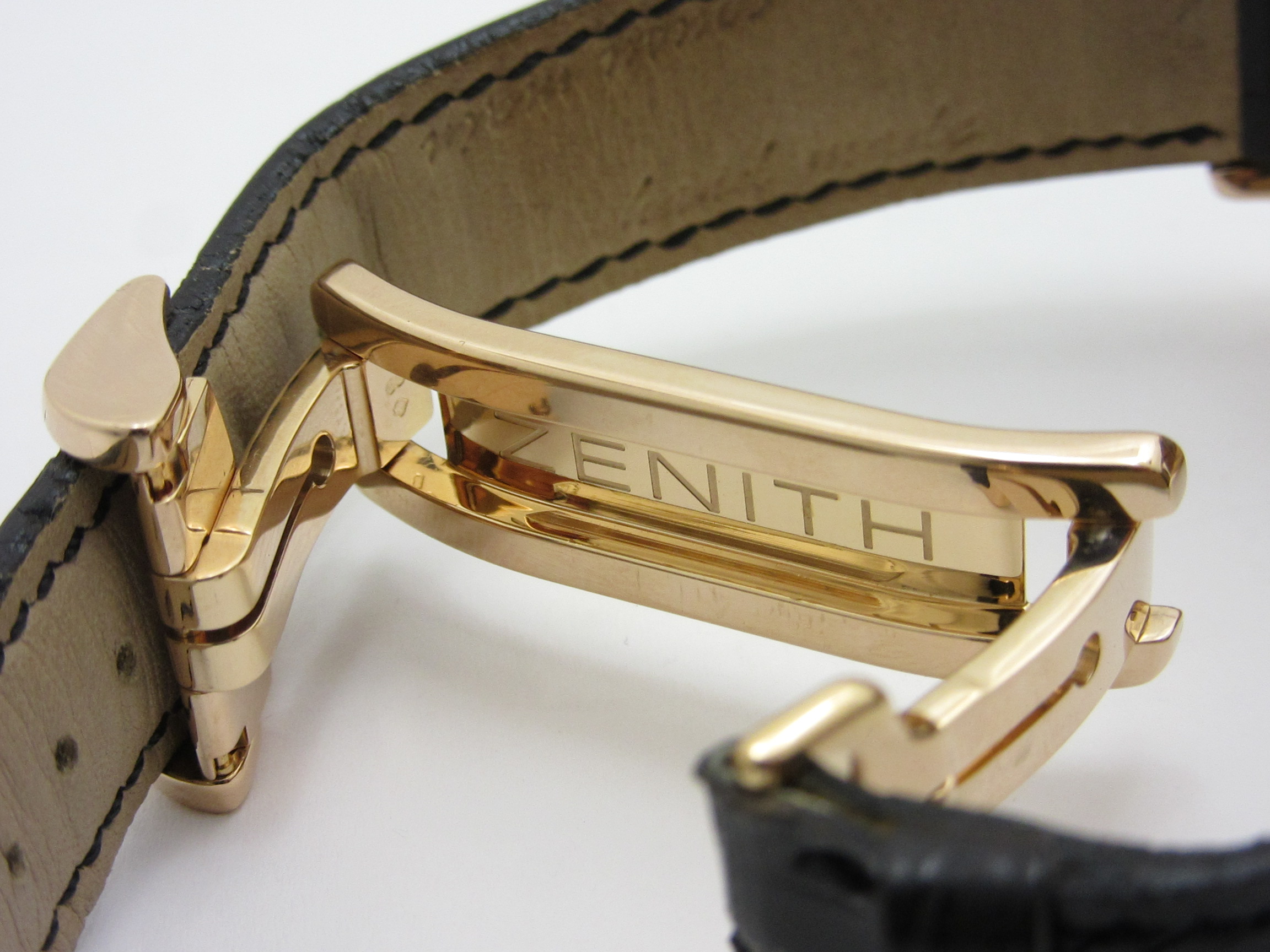 ゼニス ZENITH ”K18PG無垢 クラスエリート リザーブドマルシェ 18.1125