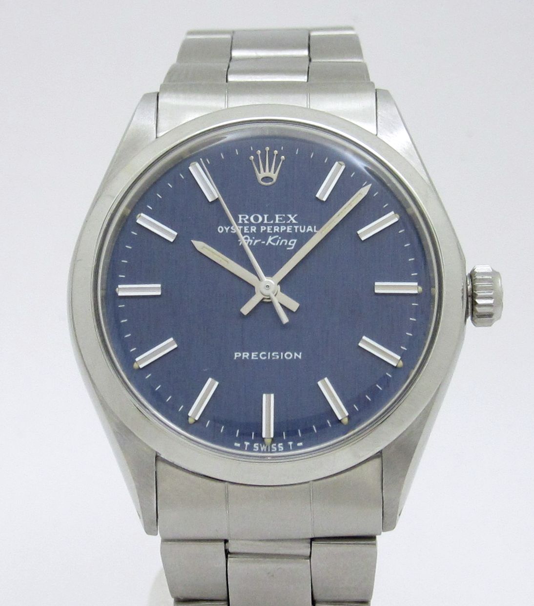 ロレックス ROLEX ”オリジナルブルー文字盤 エアキング Ref-5500