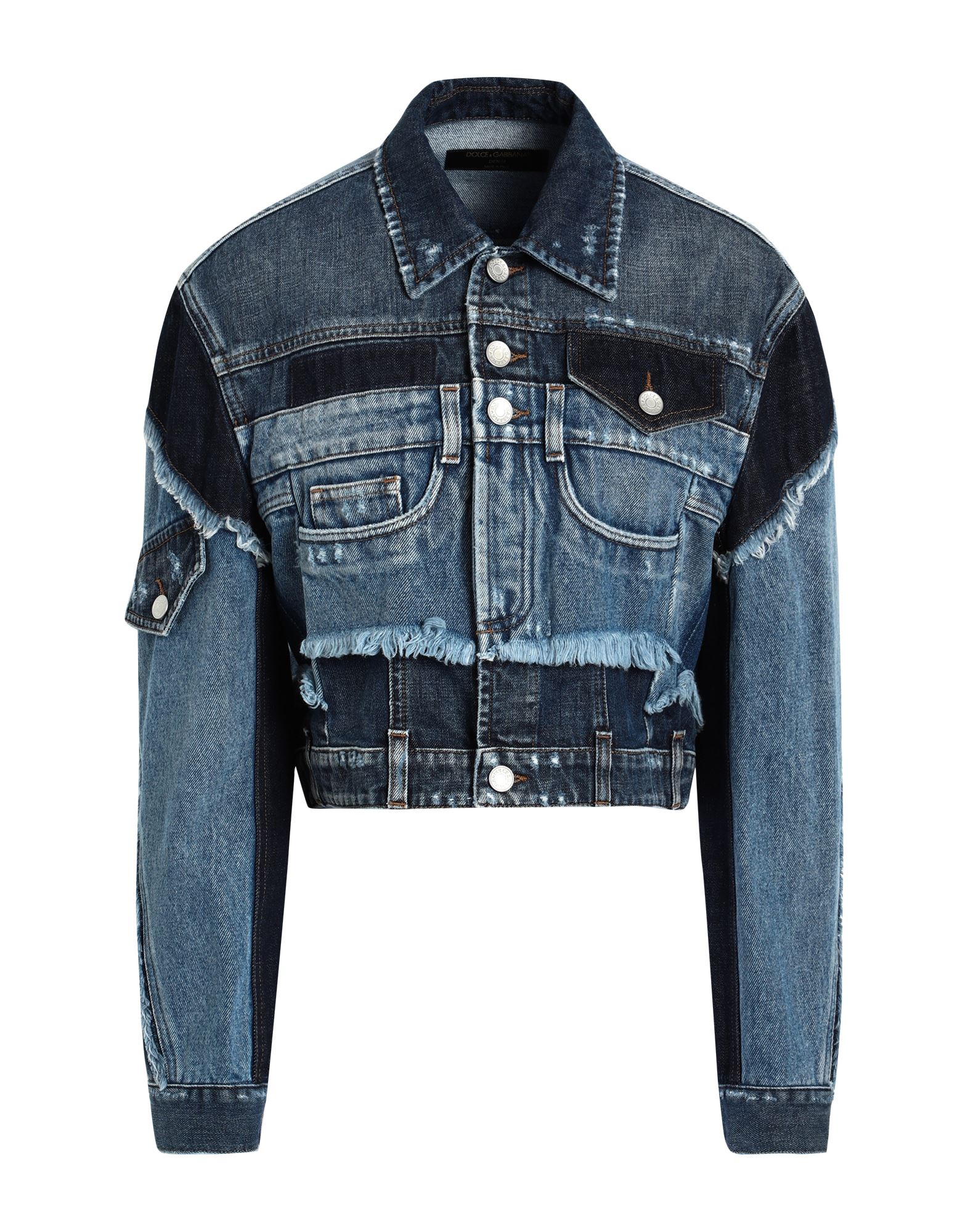 DOLCE&GABBANA Coats & Jackets | Blue Women's Denim Jacket | YOOX