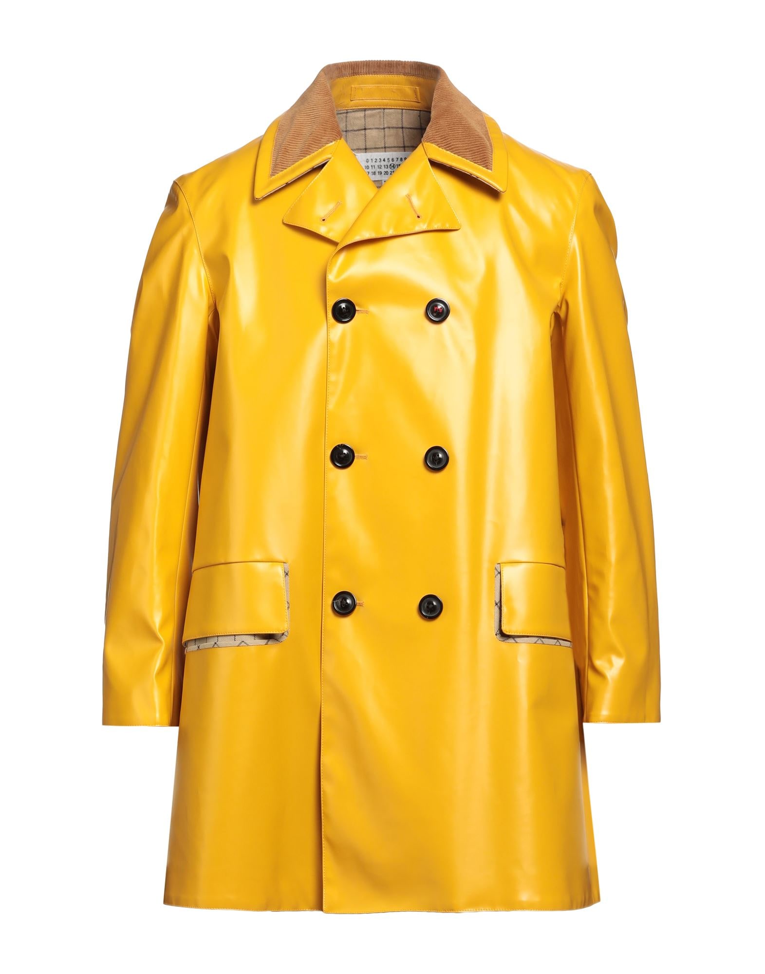 MAISON MARGIELA Coats & Jackets | Yellow Men's Full-length Jacket