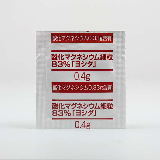 酸化マグネシウム細粒83％「ヨシダ」/0.4g×210包｜製品情報｜吉田製薬
