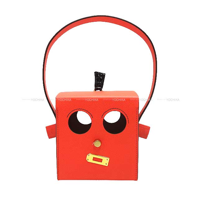 HERMES エルメス ハンドバッグ プティアッシュ ロボットクラッチ