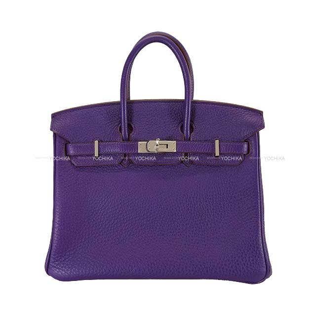 HERMES エルメス ハンドバッグ バーキン25 ウルトラヴァイオレット