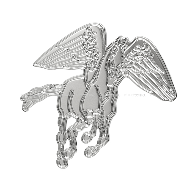 HERMES エルメス スカーフリング 90 ペガス グラヴェ ペガサス