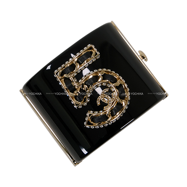 O611 CHANEL ブラック キルティング バングル O611 CHANEL ブラック