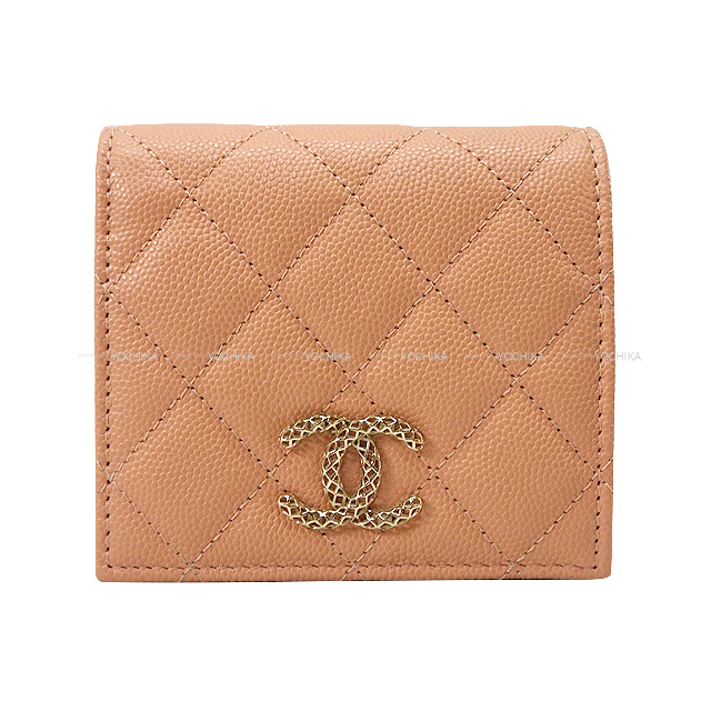 2023年 春夏 CHANEL シャネル 二つ折り財布 ココマーク スモール