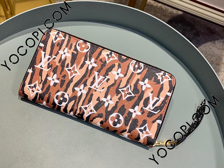 LOUIS VUITTON ジャイアント モノグラム 長財布 ラウンドファスナー