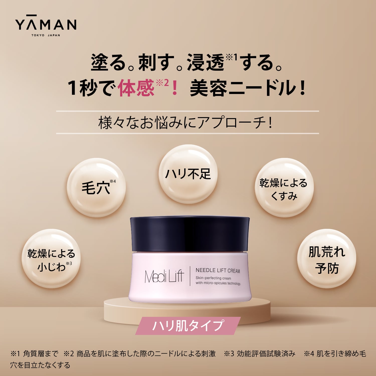 メディリフト ニードルリフトクリーム｜ヤーマン公式通販サイト