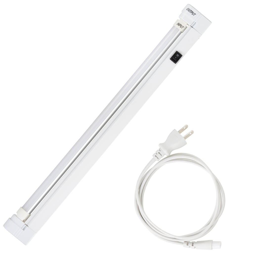 スリムなLED直管型照明器具（5W・昼白色）コンセント仕様｜YAZAWA