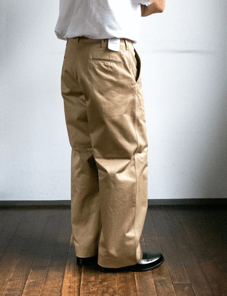 CIOTA スビンコットン ウエポンチノパンツ | 大阪心斎橋のメンズ洋服の