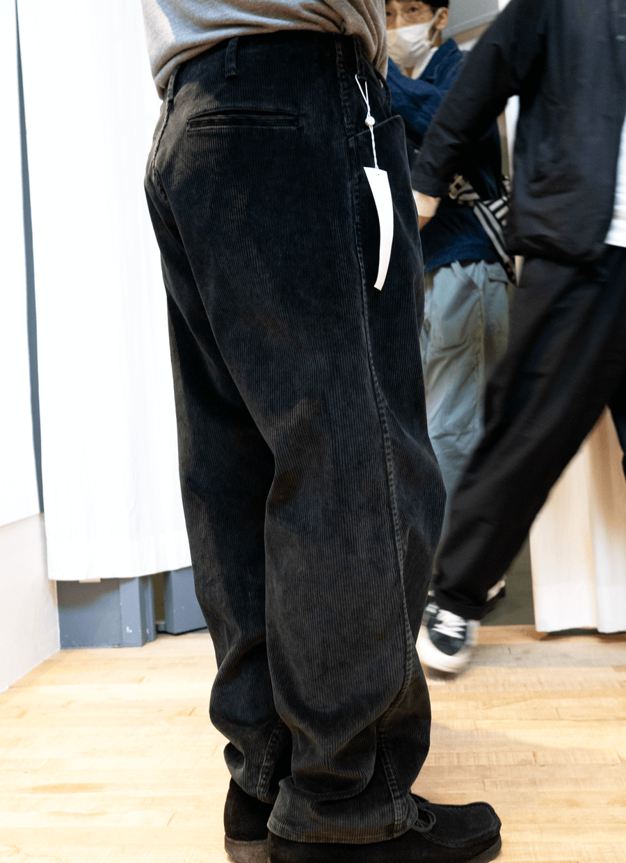 COMOLI コーデュロイ ワークパンツ | 大阪心斎橋のメンズ洋服の