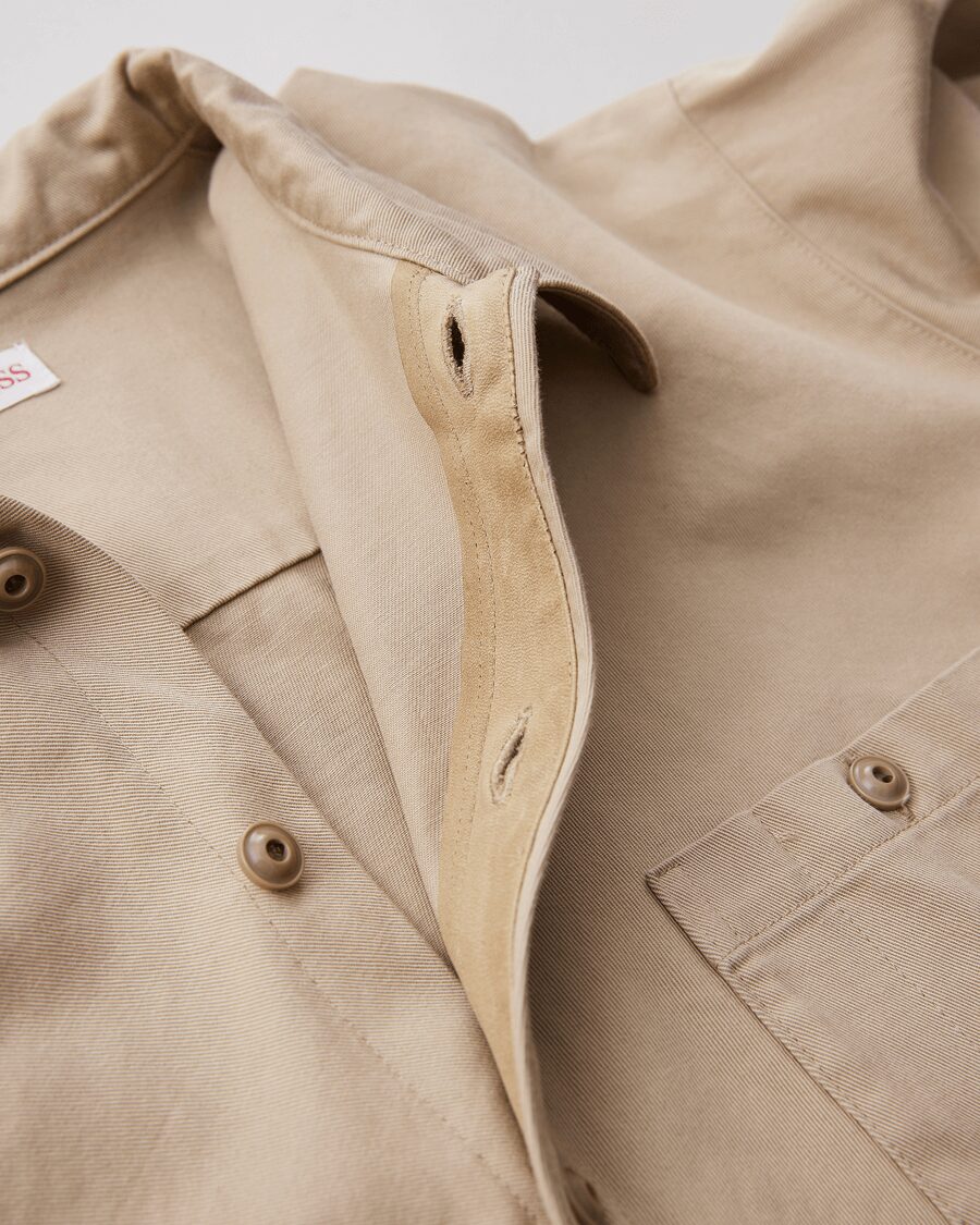 NICENESS OFFICER CHINO SHIRT “SHELLEY” | 大阪心斎橋のメンズ洋服の