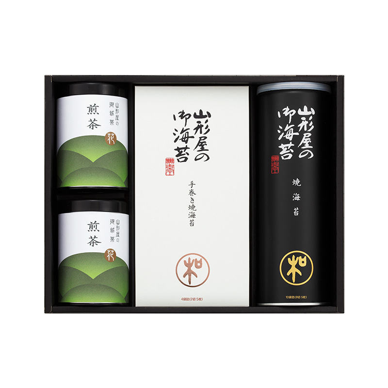 海苔・茶詰合せ MZ-800｜山形屋の贈りもの【山形屋海苔店公式
