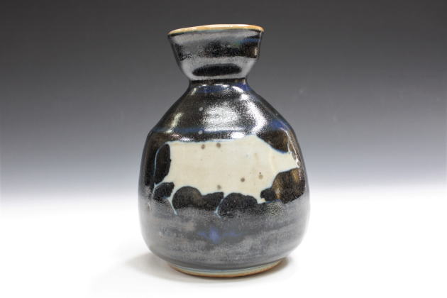 加藤瞬陶 灰釉 花入 加藤舜陶 灰釉茶碗 灰釉湯呑