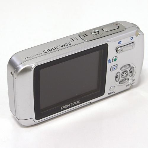 中古 ペンタックス Optio W20 シルバー PENTAX｜カメラのことなら㈱八
