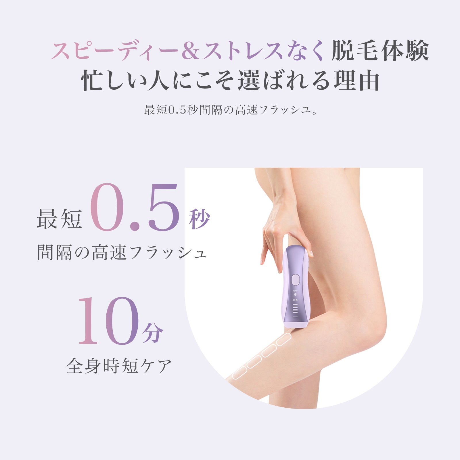 YETE 脱毛器 家庭用脱毛器 全身ムダ毛処理 IPL光脱毛器 家庭