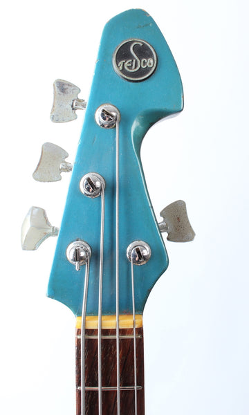 1960s Teisco BS-101 metallic blue – Yeahman's Vintage & Used Guitars