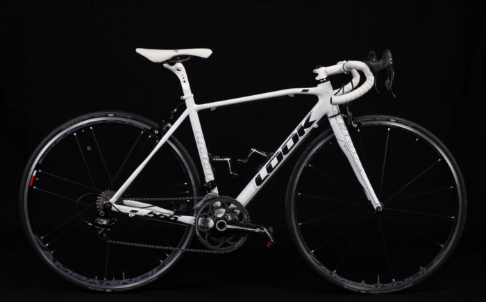 LOOK LOOK 595風な ロードバイク ホワイト 595（自転車・サイクリング