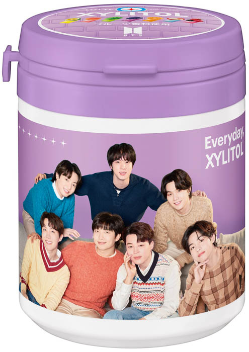 BTSデザインキシリトールガムが新ビジュアルで登場！「キシリトール