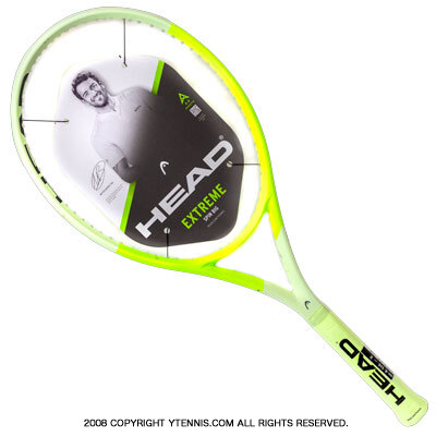 HEAD EXTREME MP500 テニスラケット グリップサイズ2 HEAD EXTREME MP