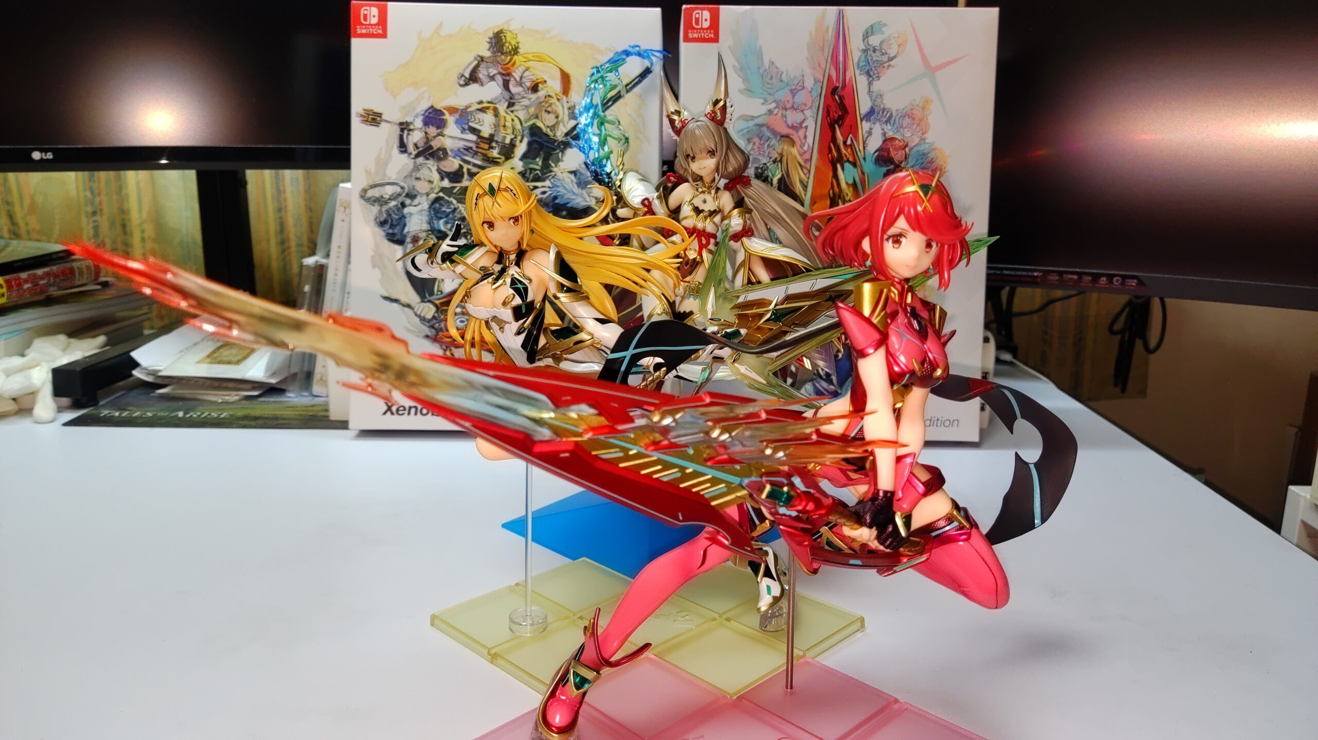 ゲームグッズ】ゼノブレイド2 ニア 1/7スケール プラスチック製 塗装