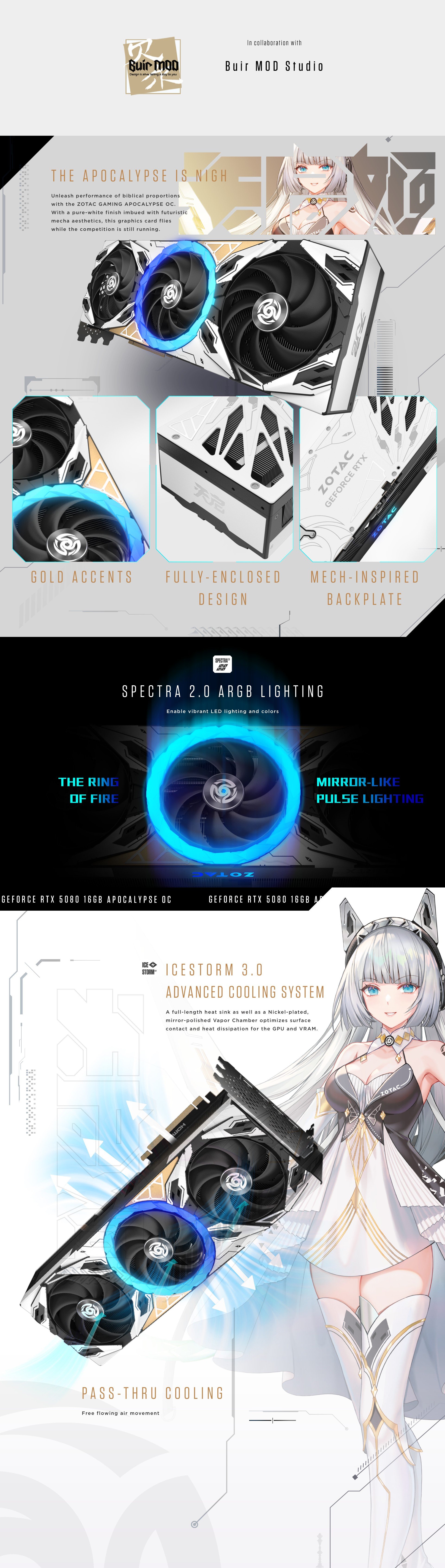 ZOTAC GAMING GEFORCE RTX 5080 APOCALYPSE OC | ZOTAC