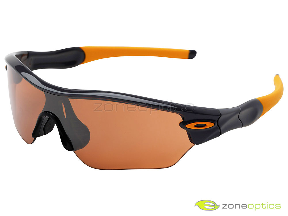 Oakley Radar Edge Sunglasses OO9184-16 Polished Carbon/VR28 Black