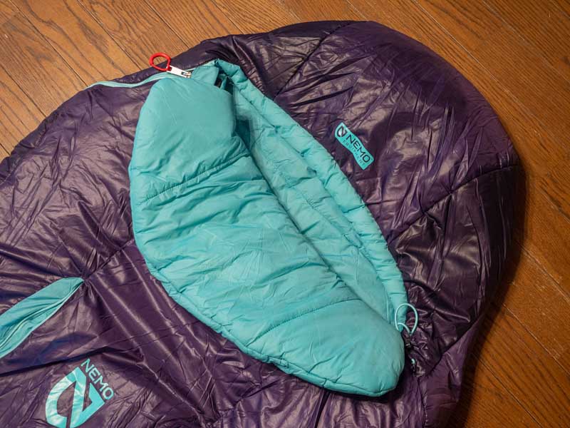 ニーモ フォルテ20女性用が快適な寝心地で低身長な人にオススメの冬用