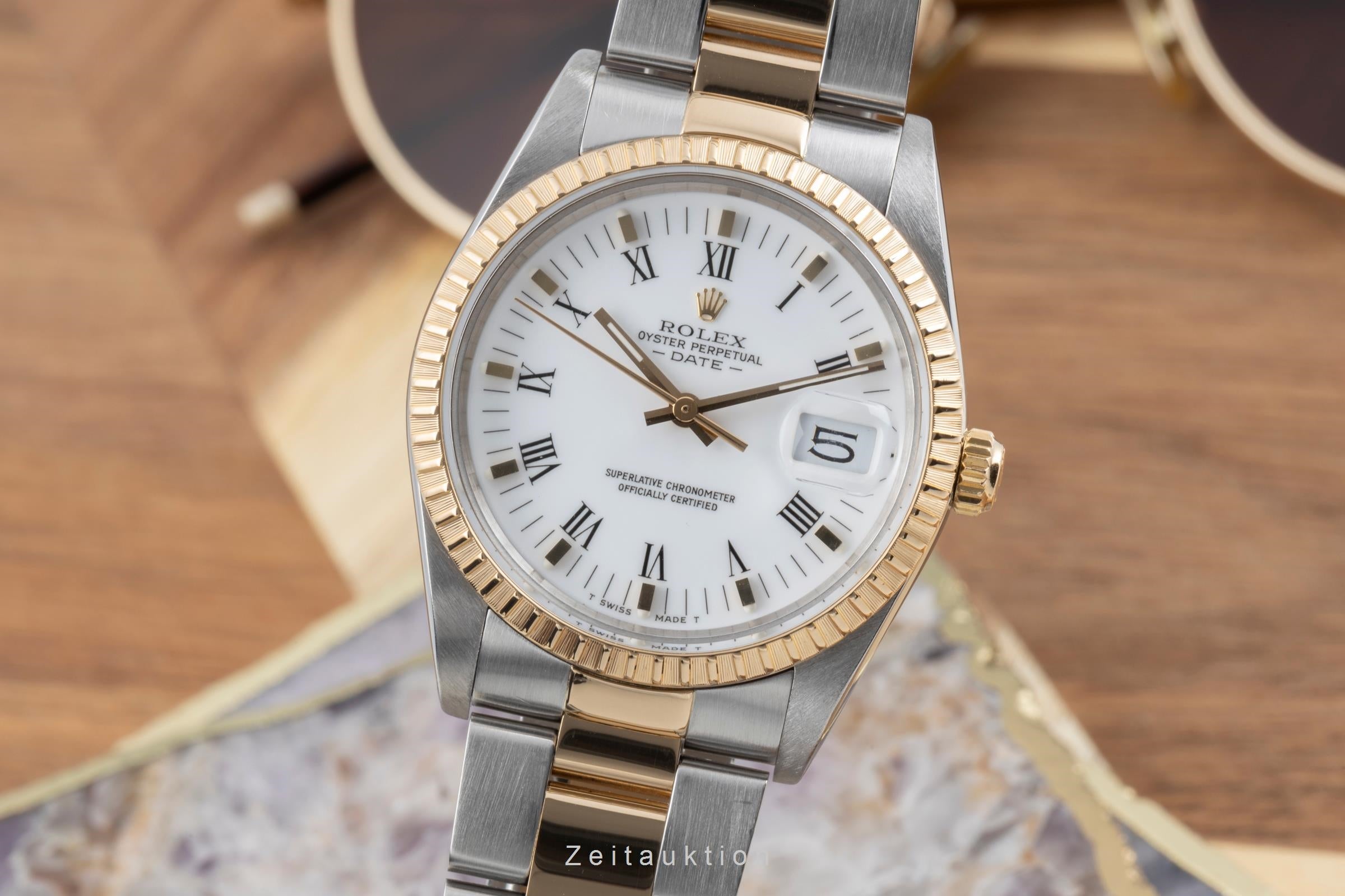 Rolex Date steel / gold automatic Kal. 3035 Ref. 15053 | 2504612