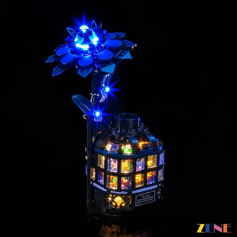 LEGO Wednesday Black Dahlia Flower Light Kit for #76784 – ZENE