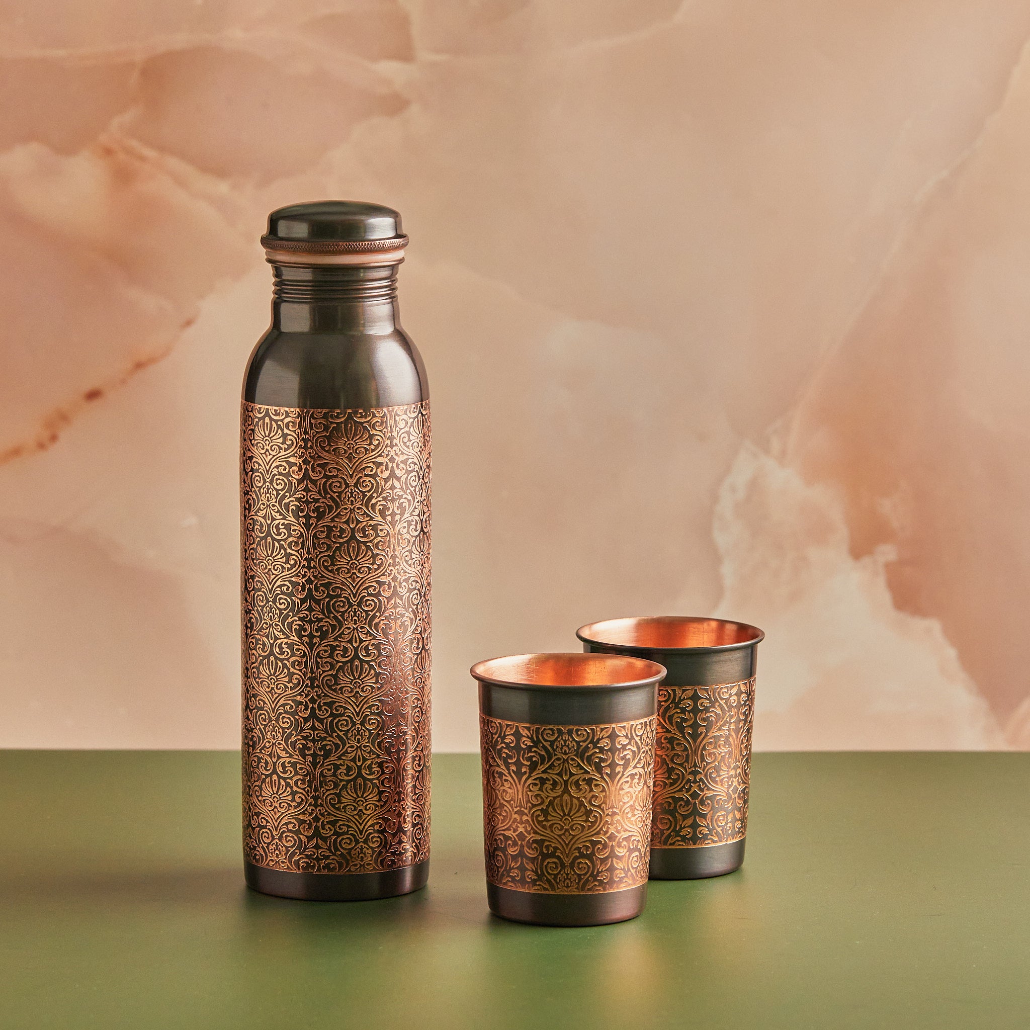 新品】ネルデザイン Solid copper bottle & cup 【公式通販】