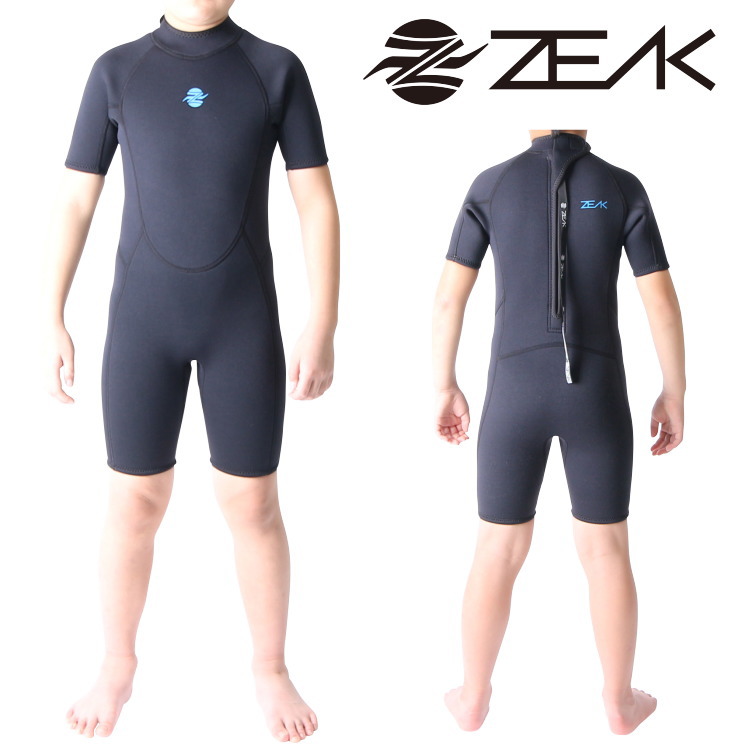 ZEAK(ジーク) ウェットスーツ 子供用 キッズ スプリング 3mm / 2mm