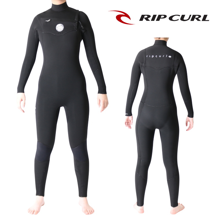 リップカール ウェットスーツ レディース 4mm / 3mm チェストジップ
