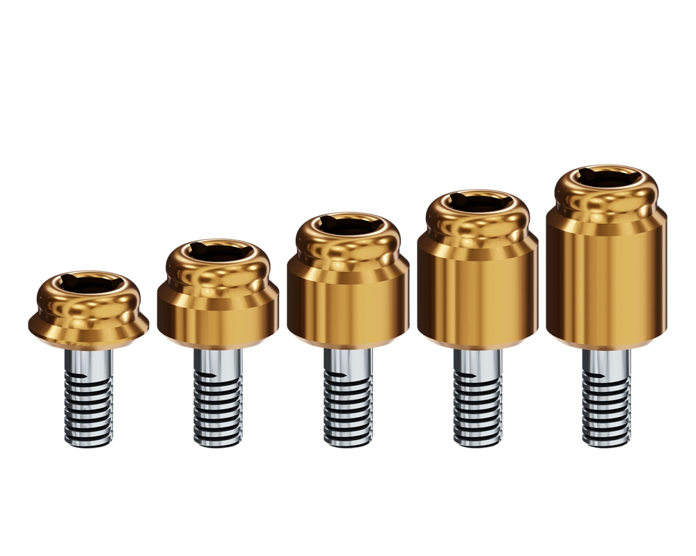 LOCATOR Zimmer Tapered Screw Vent Internal Hex Abutment | Zest