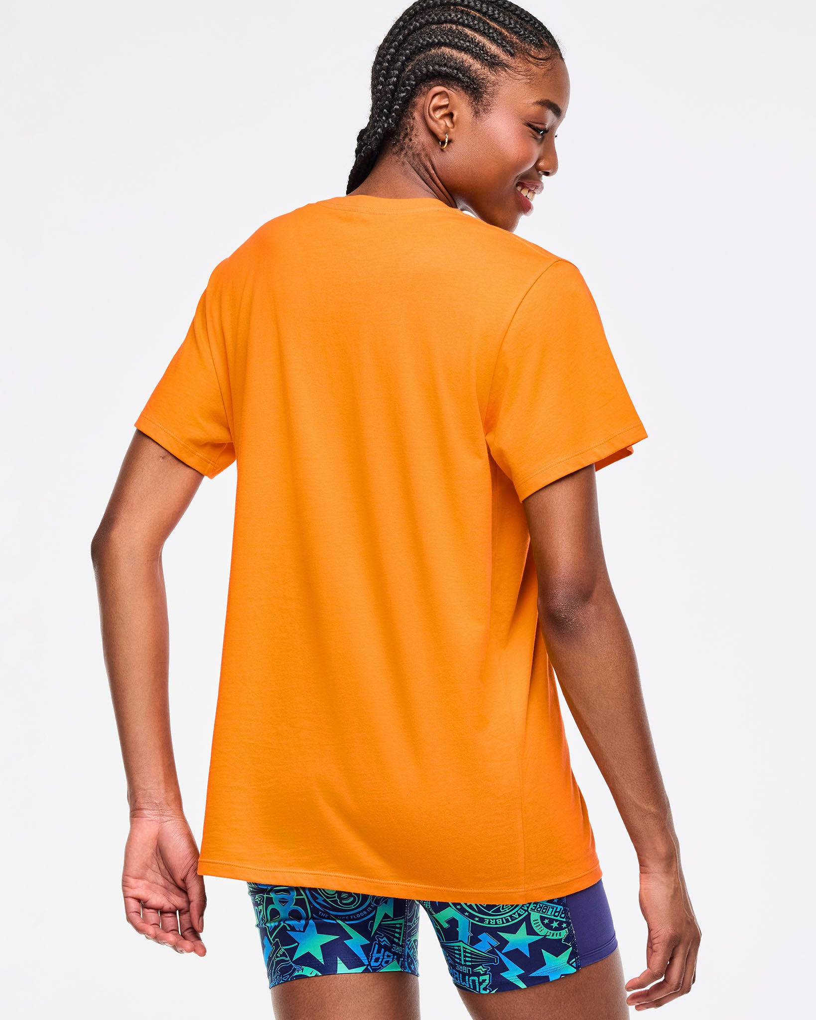 Zumba Libre Crew Neck Tee - Orange Punch – Zumba Wear | STRONG iD