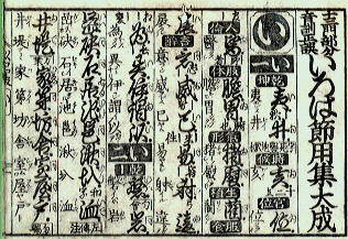 辞書の世界 ～ 19世紀の節用集 ～