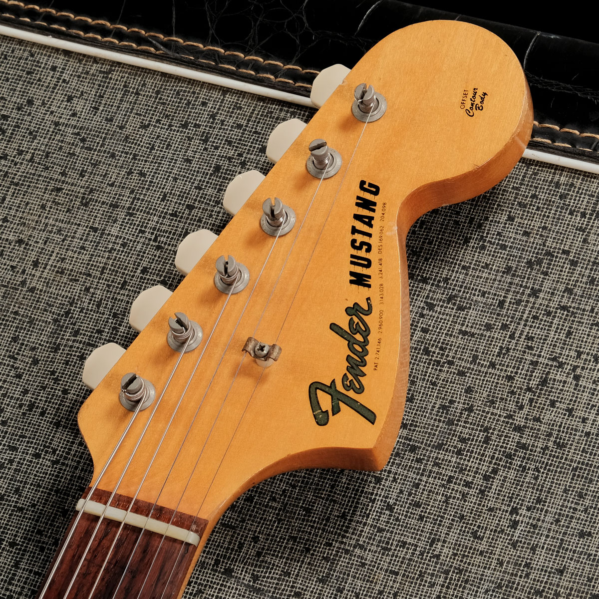 渋谷店VINTAGEブログ＃41】FENDER / 1966年製 Mustang Red -B Neck