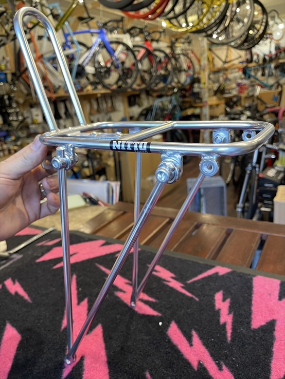 NITTO 「日東」 / M-1B front rack / シルバー / フロントキャリア