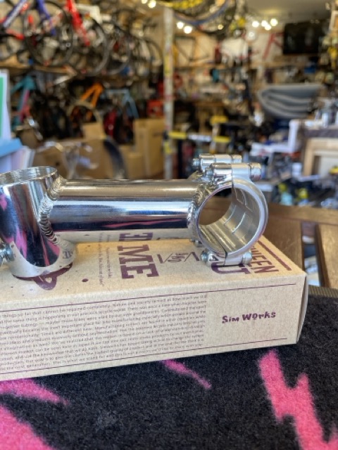 Sim Works RHONDA Stem 31.8mm /90mm/シルバー/シムワークス/nitto/ステム