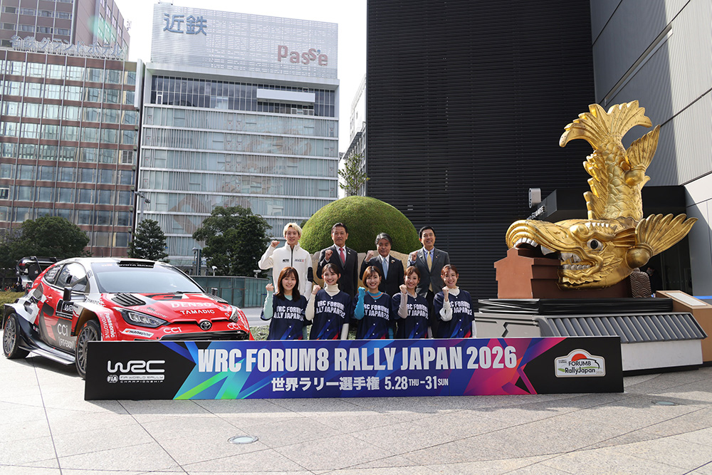 シェイクダウンテスト 勝田貴元選手は4番手タイムを記録