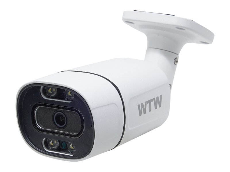 4K800万画素 XPoE専用 屋外仕様 IPC 防犯灯カメラ WTW-XPR2319EAW【WTW