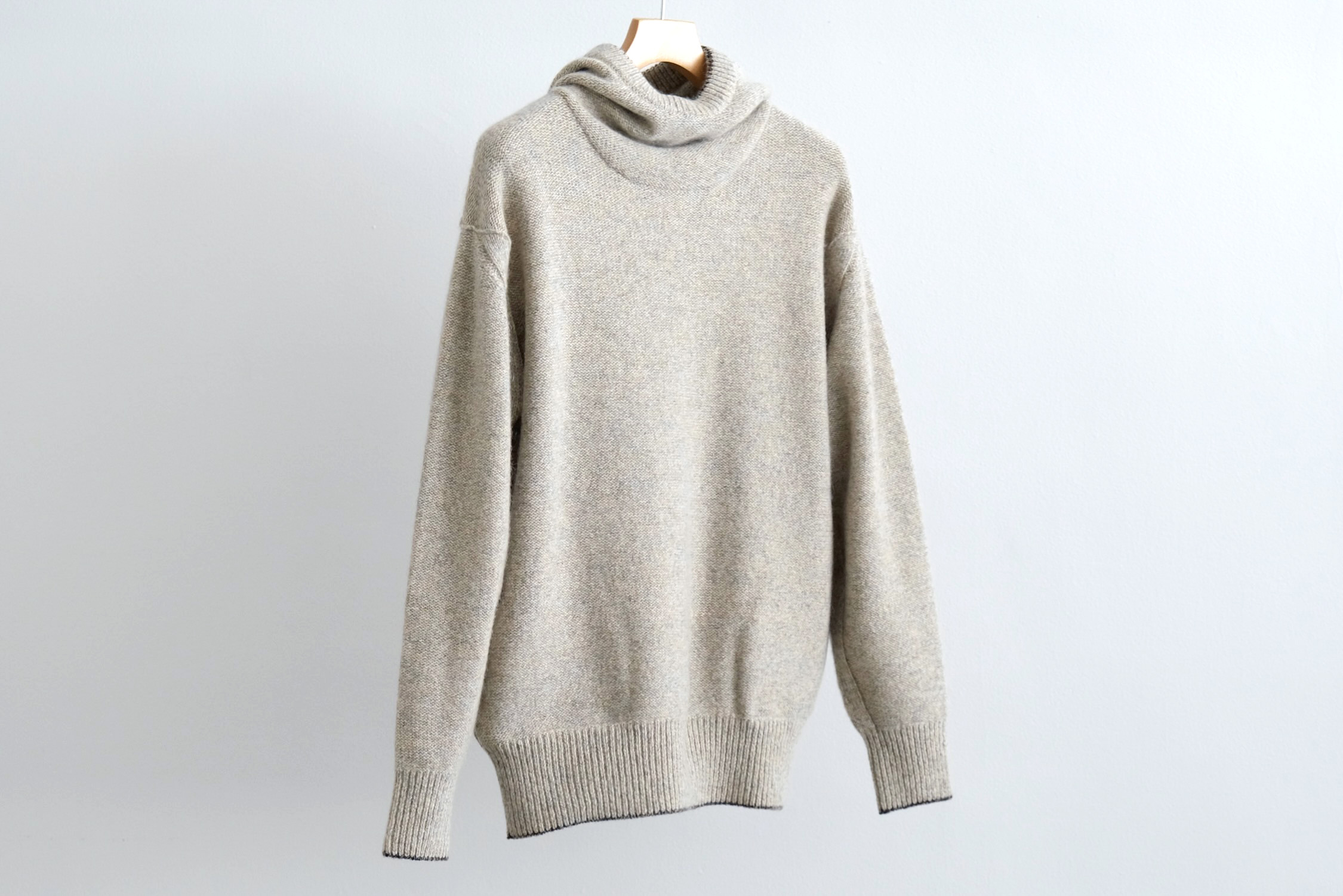 YAK/SHETLANDWOOL/NEP HOODIE BALACLAVA - WUNDER