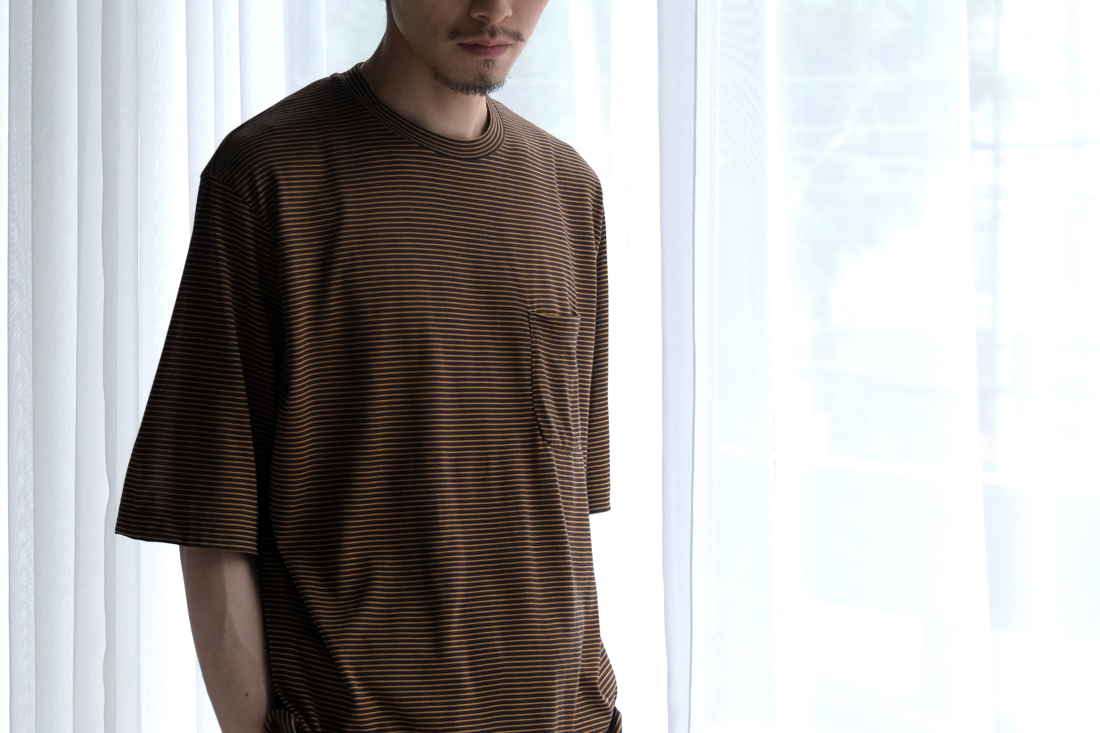 WASHABLE SILK POCKET TEE - WUNDER