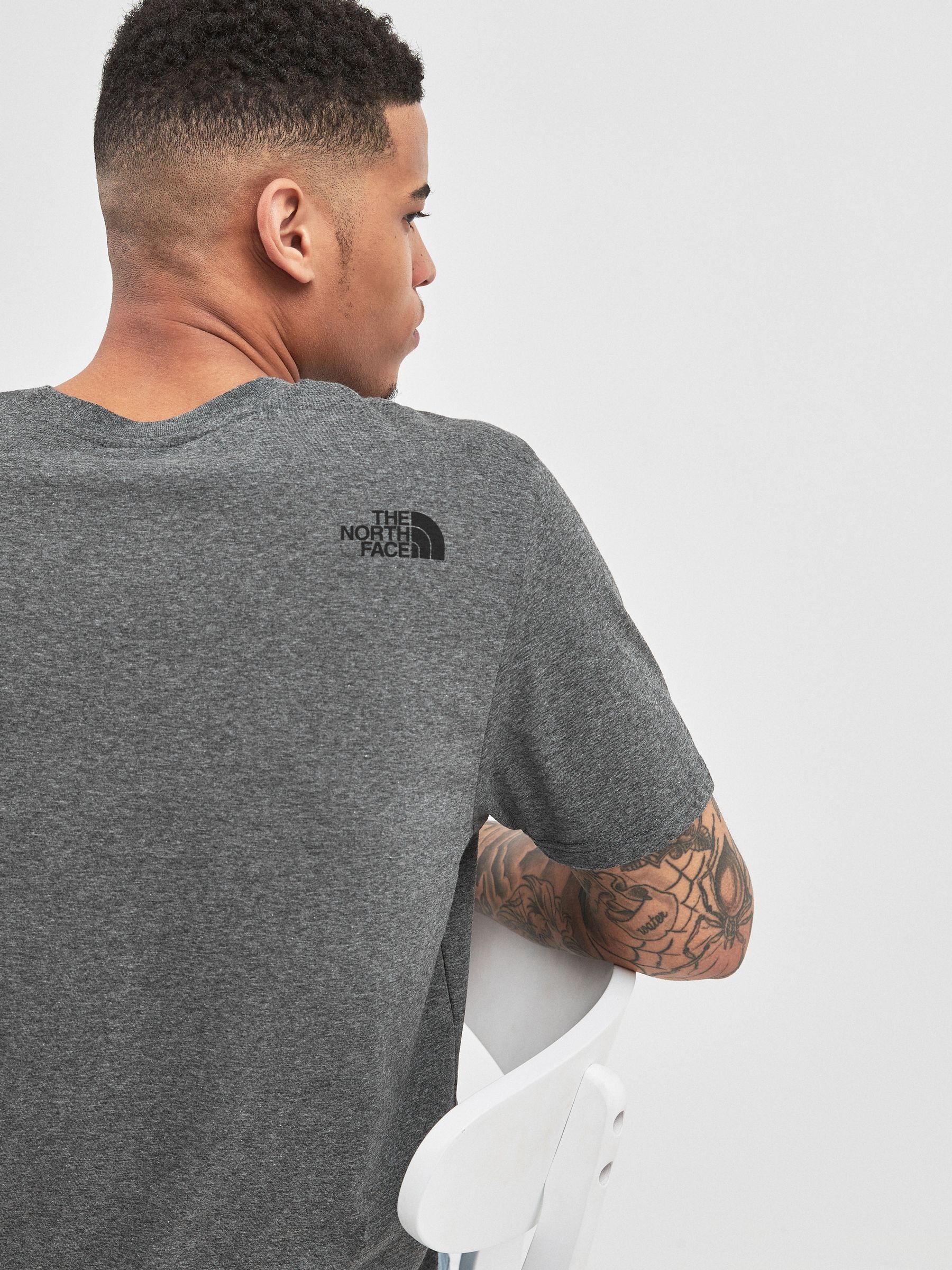 Buy The North Face Dark Grey Simple Dome T-Shirt from Next USA