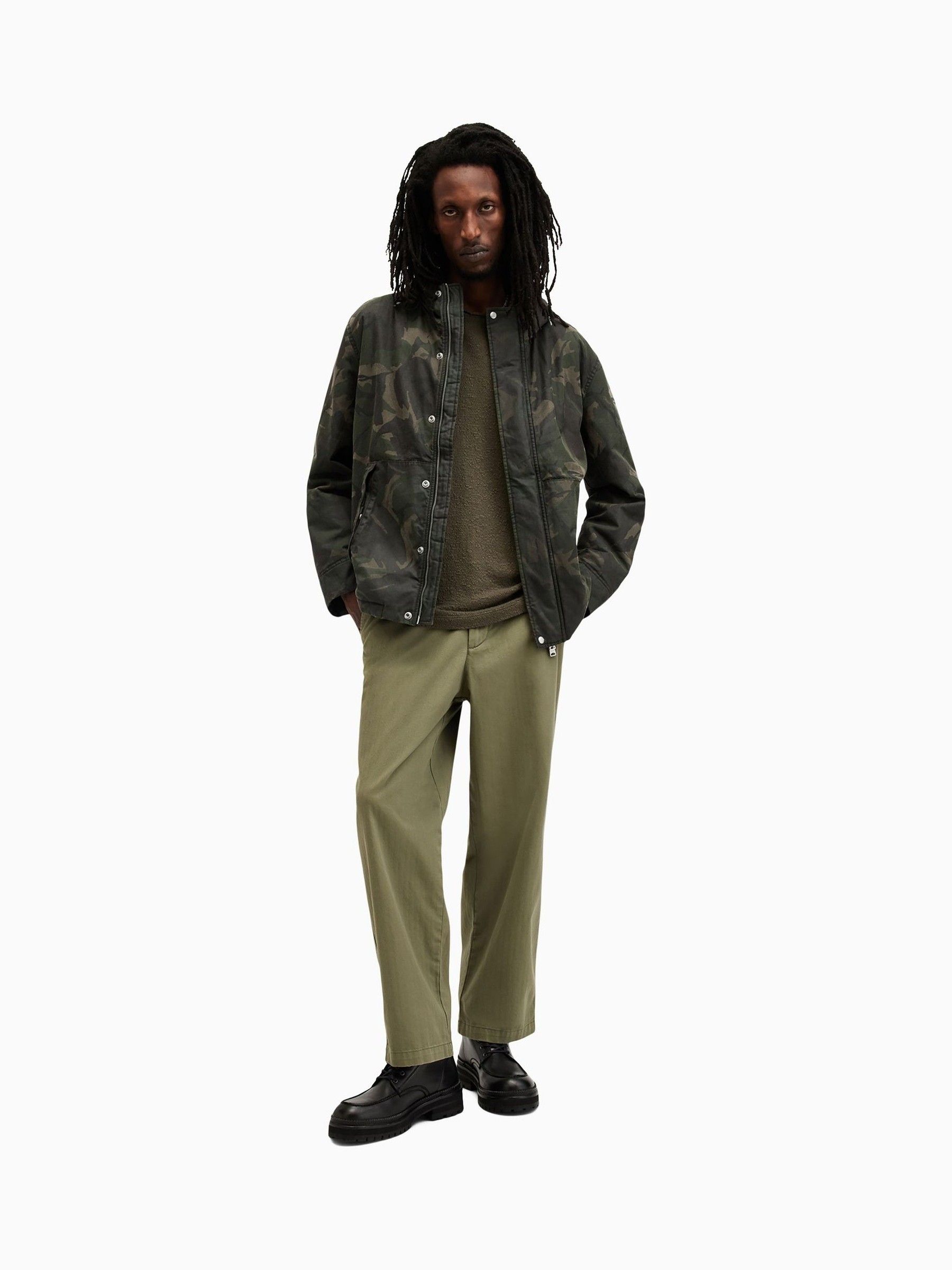Buy AllSaints Green Atticus Jacket from Next USA