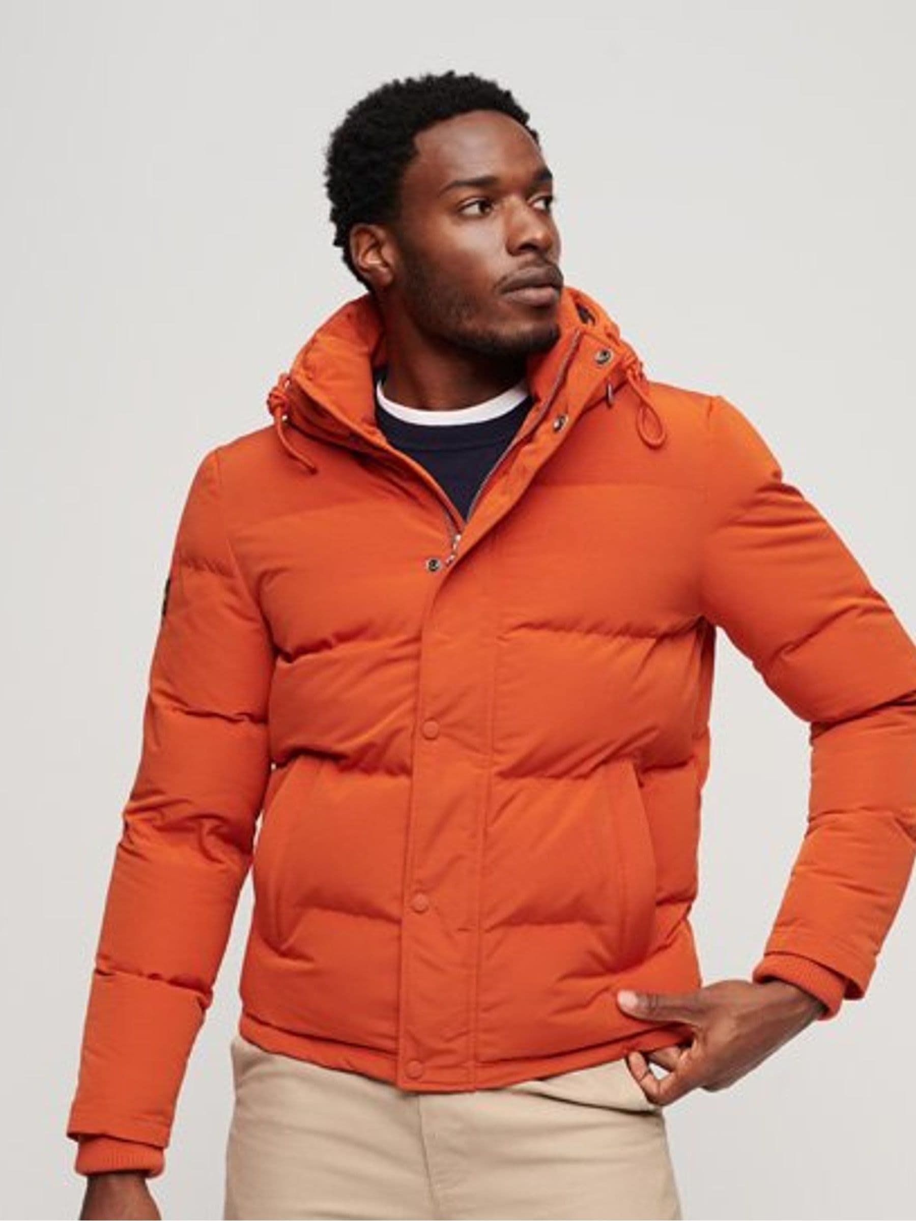 SEE SEE PUFF JACKET【ORANGE】 【公式通販】