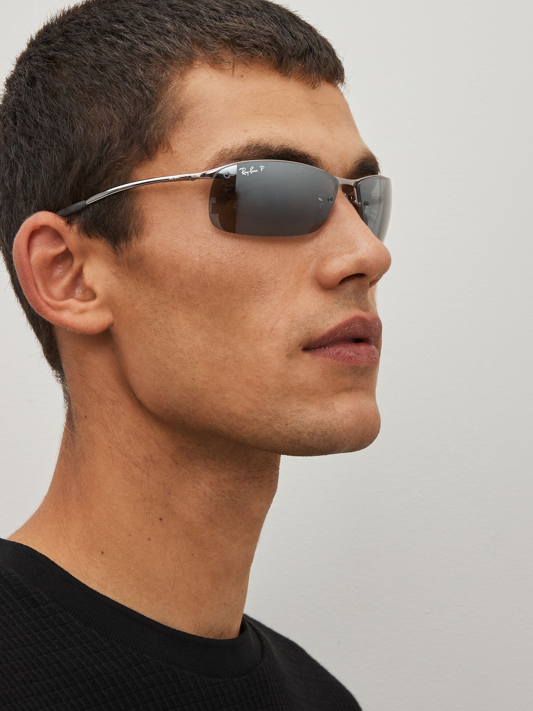 Buy Ray-Ban Gunmetal & Silver Mirror Lens Sunglasses from Next Germany