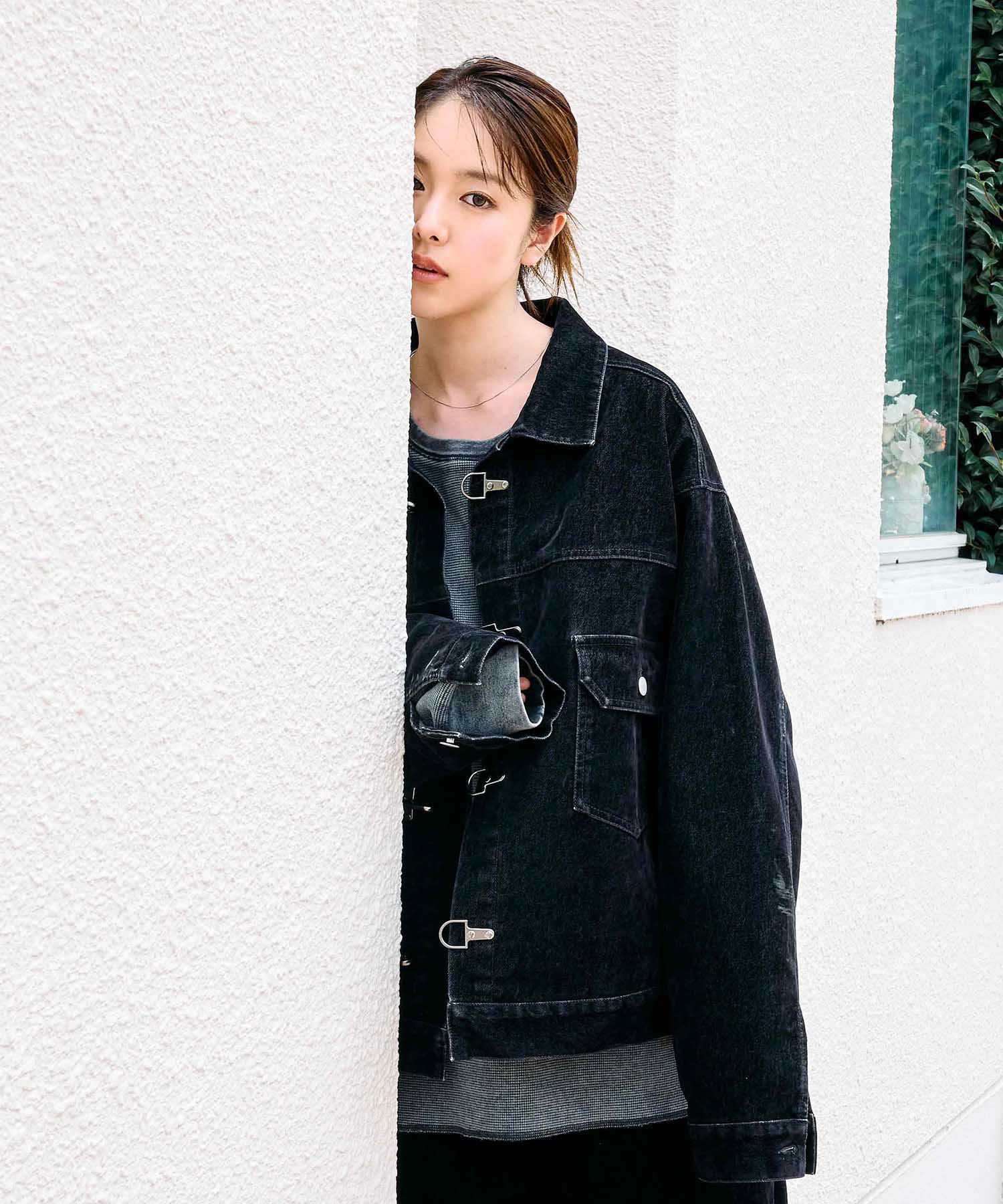 山*水様 完売品 OPENING ACTベロアデニムファイヤーマンジャケット M