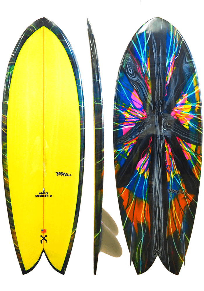 XANADU WAVE ROCKET2 5'5 29.8Lフィッシュ WAVE ROCKET 2 - XANADU