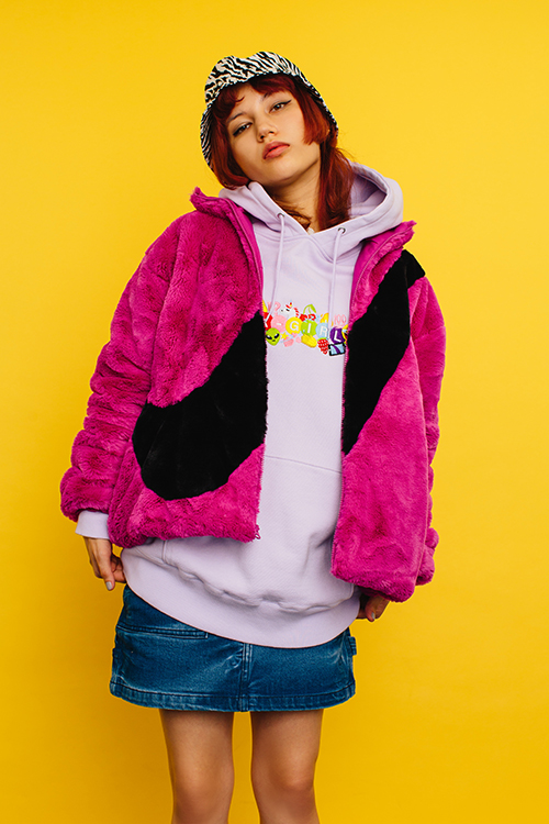 11/12(thu.) NIKE WMNS FAUX FUR JACKET | NEWS | X-girl OFFICIAL